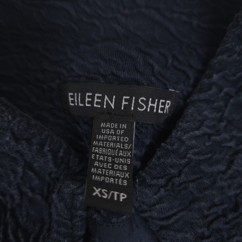 Eileen Fisher Organic Stand Collar‎ Jacket Size XS Tencel Minimalist - Picture 4 of 10